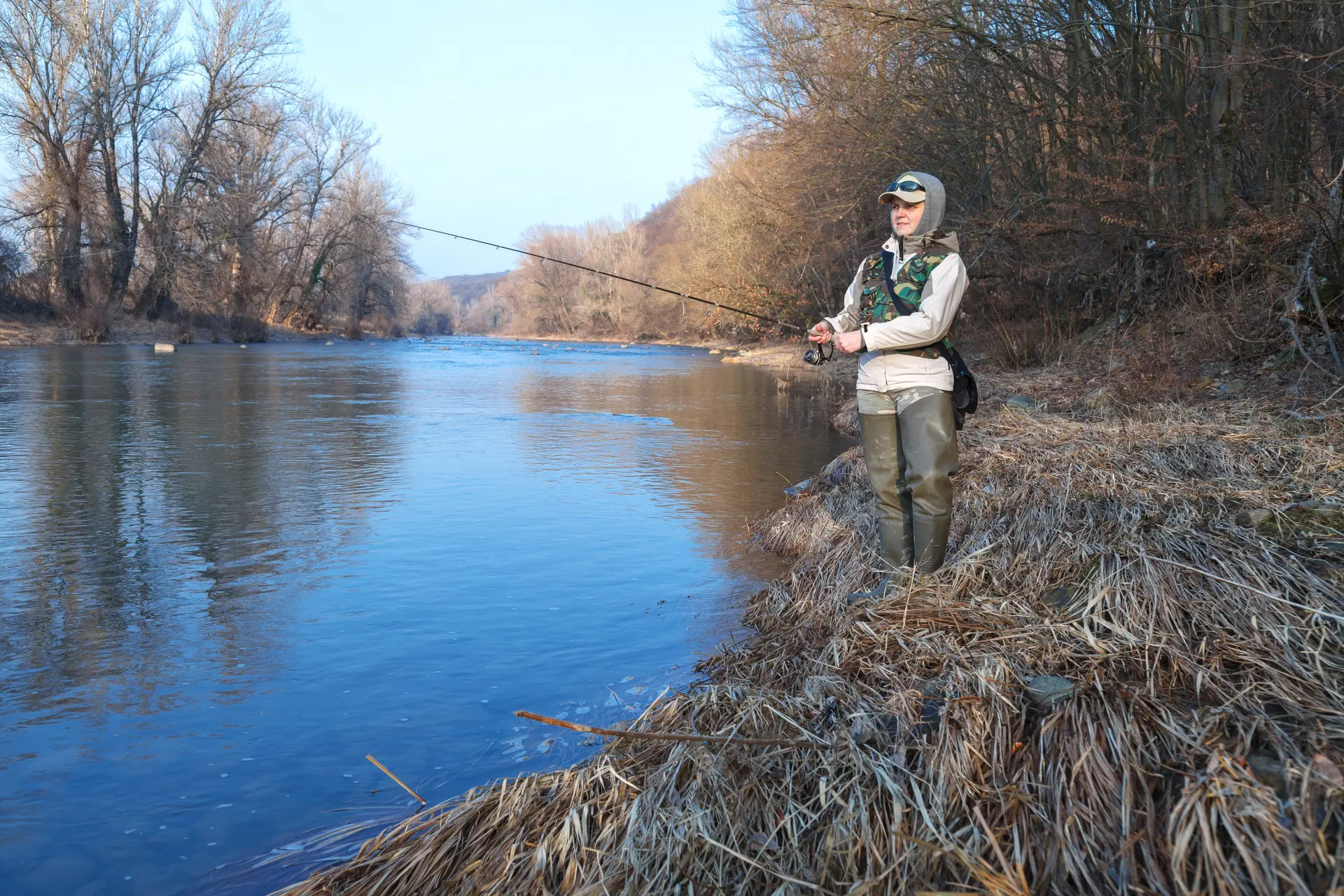 A Best Fishing Scotland guest on the water
