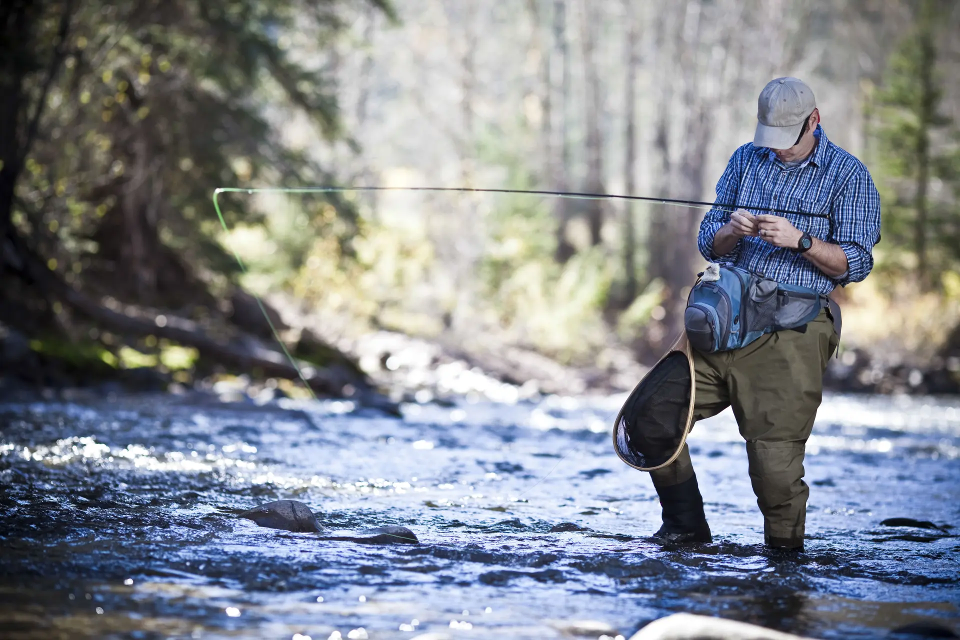 A memorable day fishing on a Scottish river
